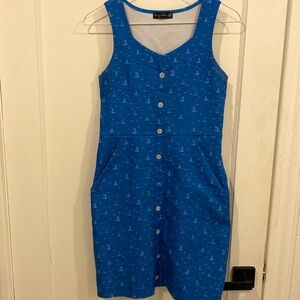 CHERRY BOBIN - sailor blue dress